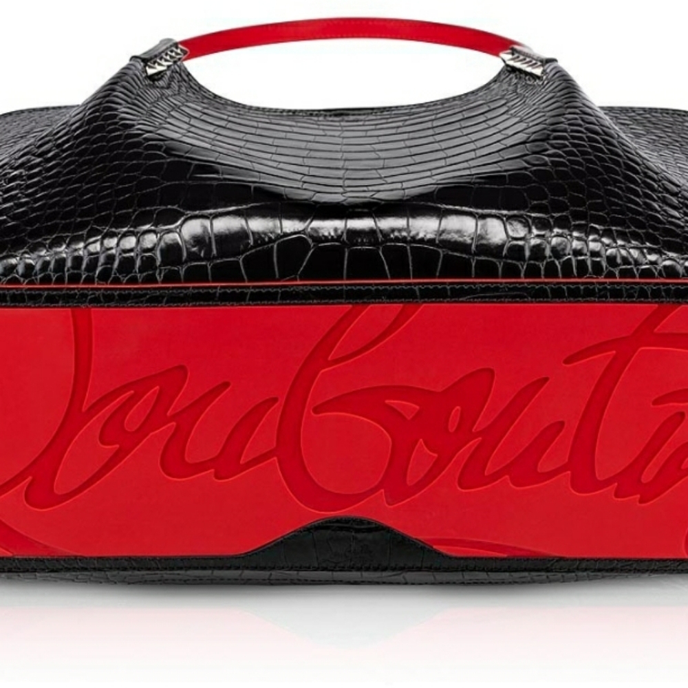 CHRISTIAN LOUBOUTIN CABAROCK SMALL TOTE BAG